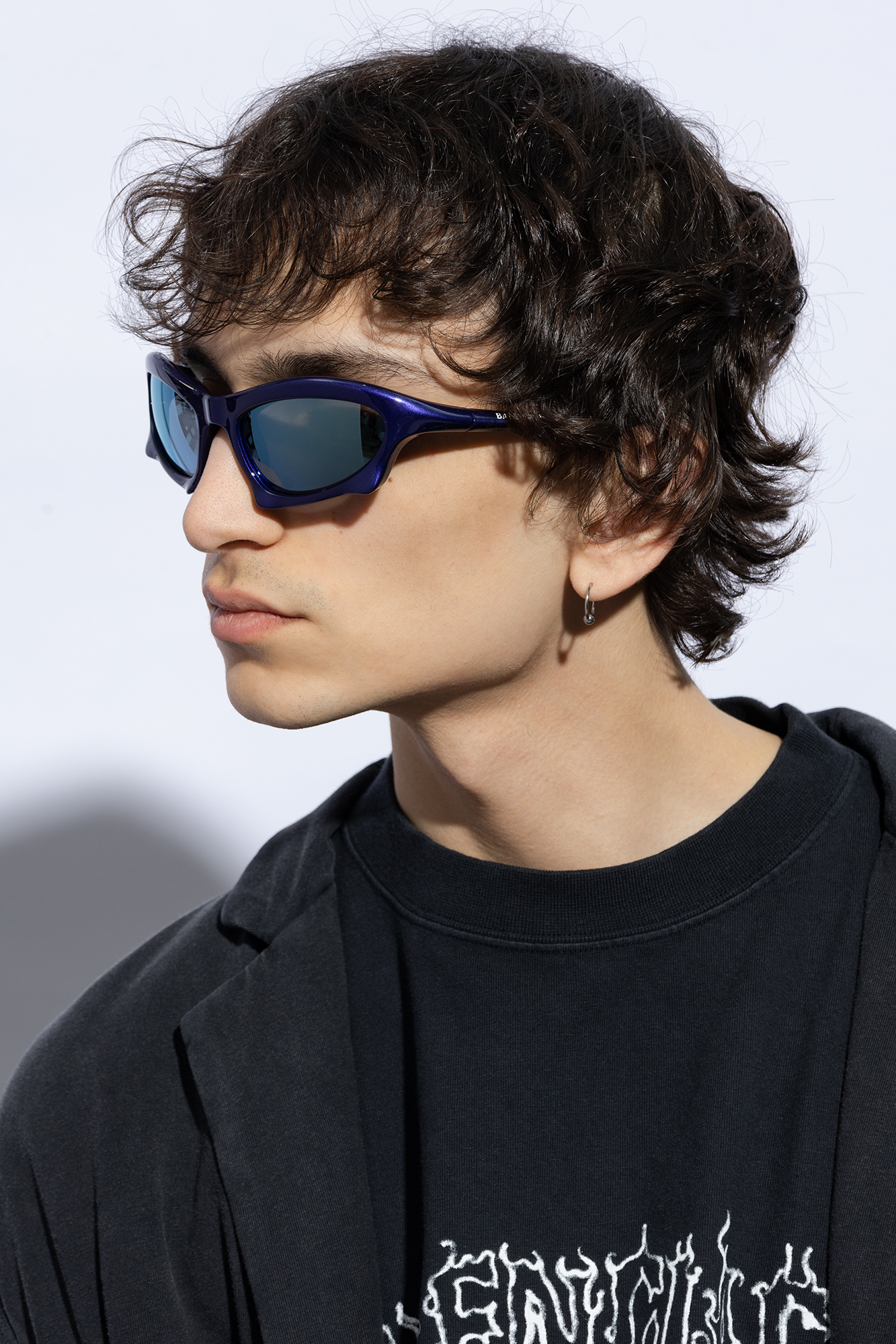 Balenciaga 'Bat Rectangle' sunglasses | Men's Accessorie | Vitkac